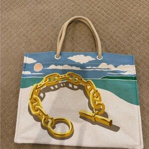 Hermes Escale a la Plage beach bag